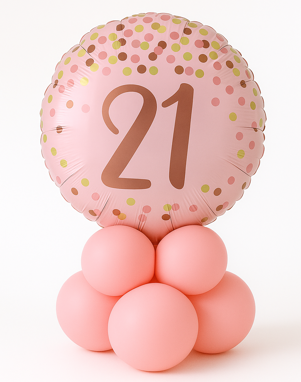 Table Top Mini Balloon Bouquet Pretty Pink – Ages 16–70