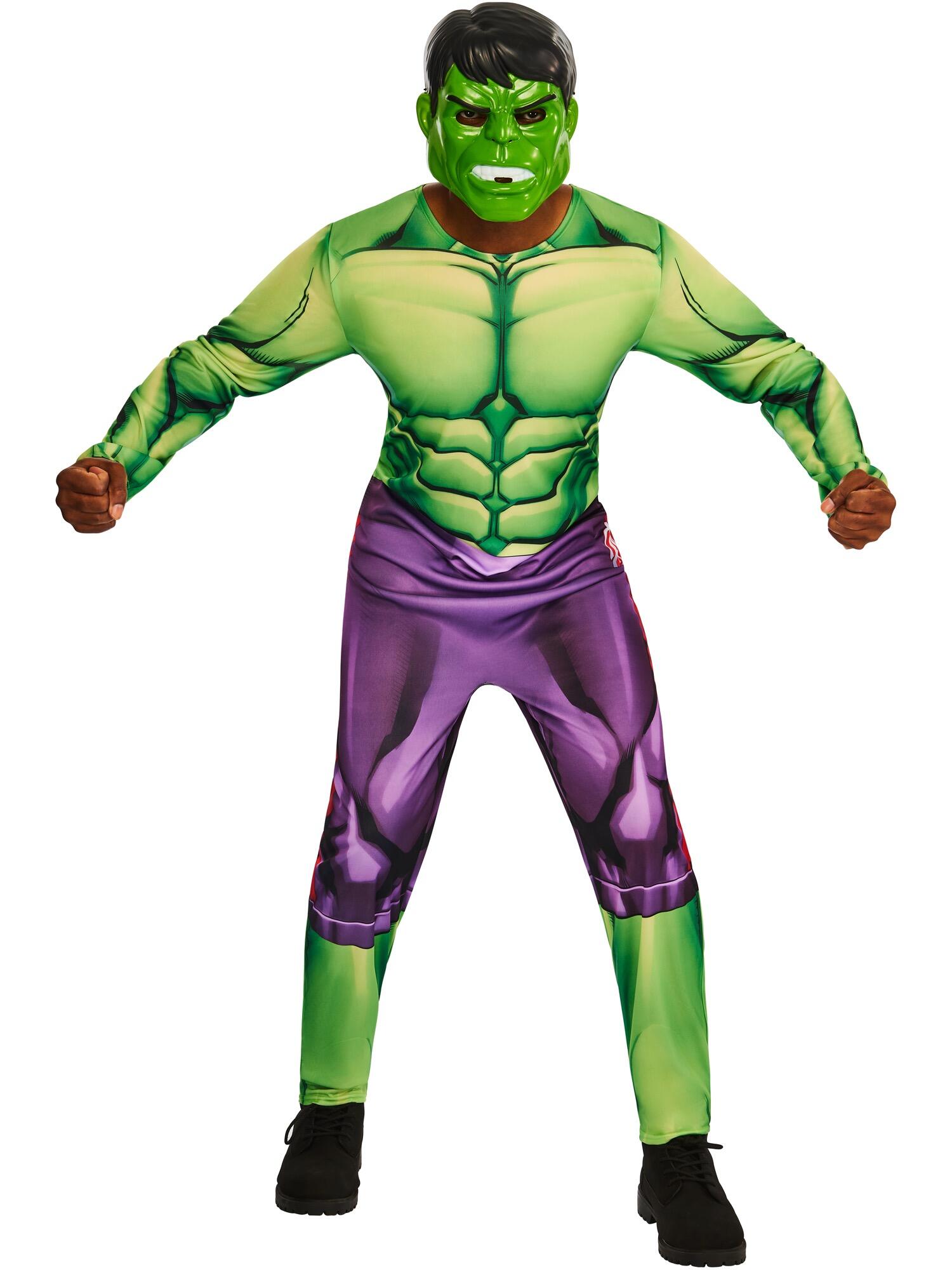 Hulk Costume Adult Marvel Superhero Fancy Dress Outfit — free download