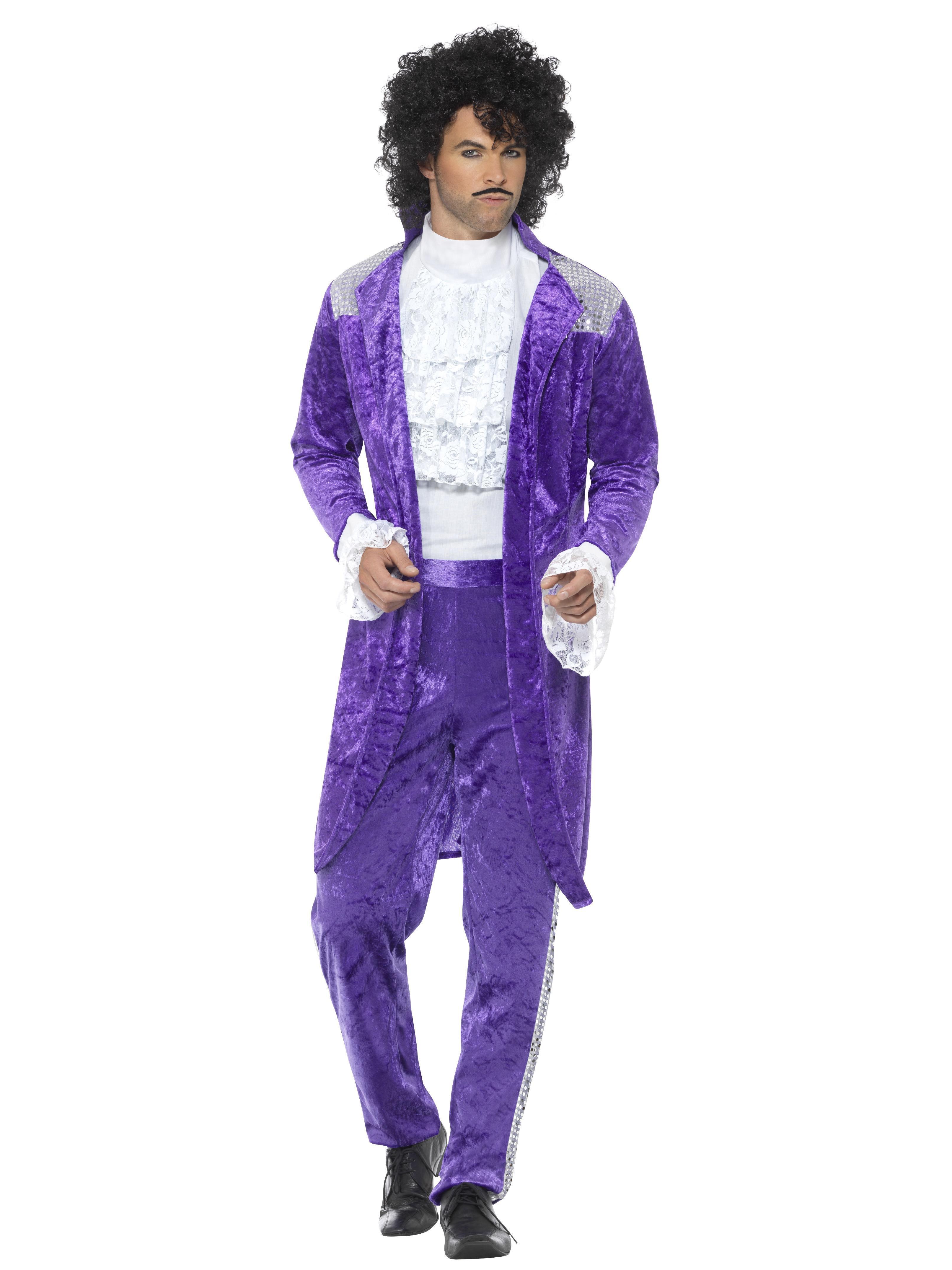 80s Purple Musician Costume