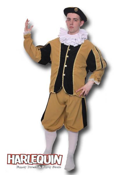 Tudor Mens 4 Hire Costume