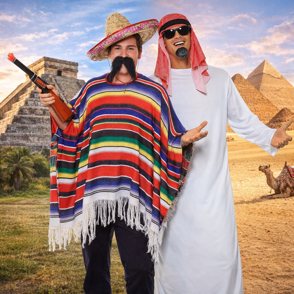 Costumes from around the world.