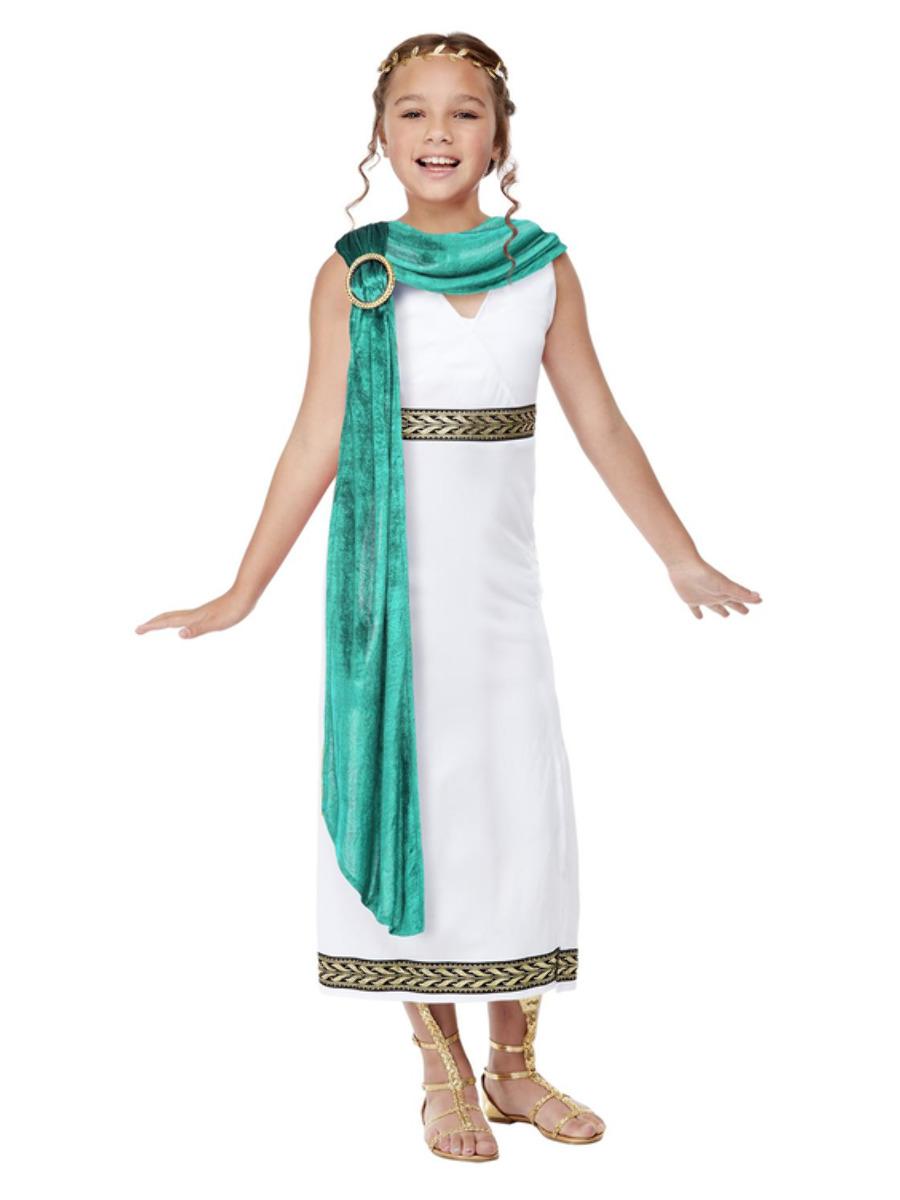 Kids Deluxe Roman Empire Queen Costume