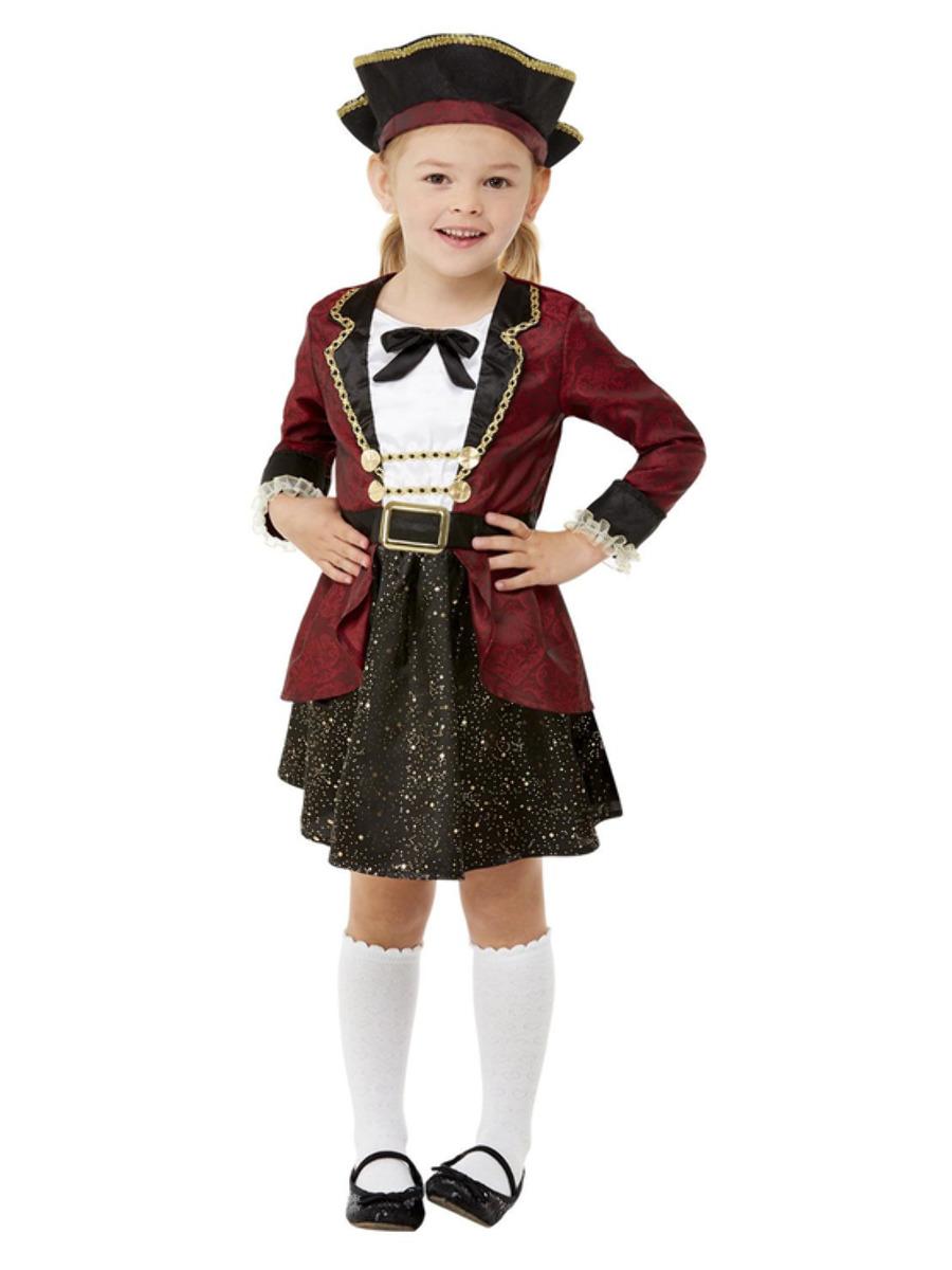 Kids Swashbuckling Pirate Girl Costume