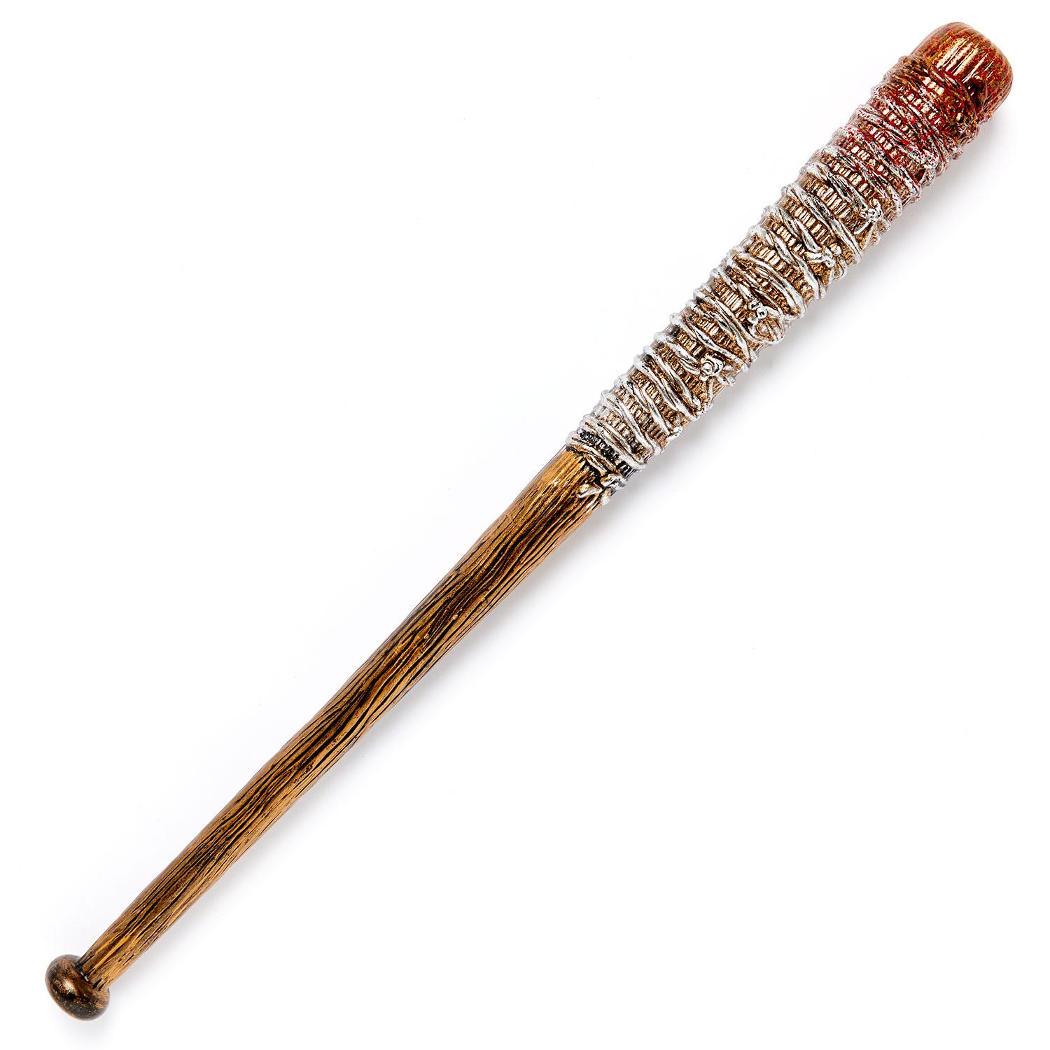 Baseball Bat with Barbed Wire
