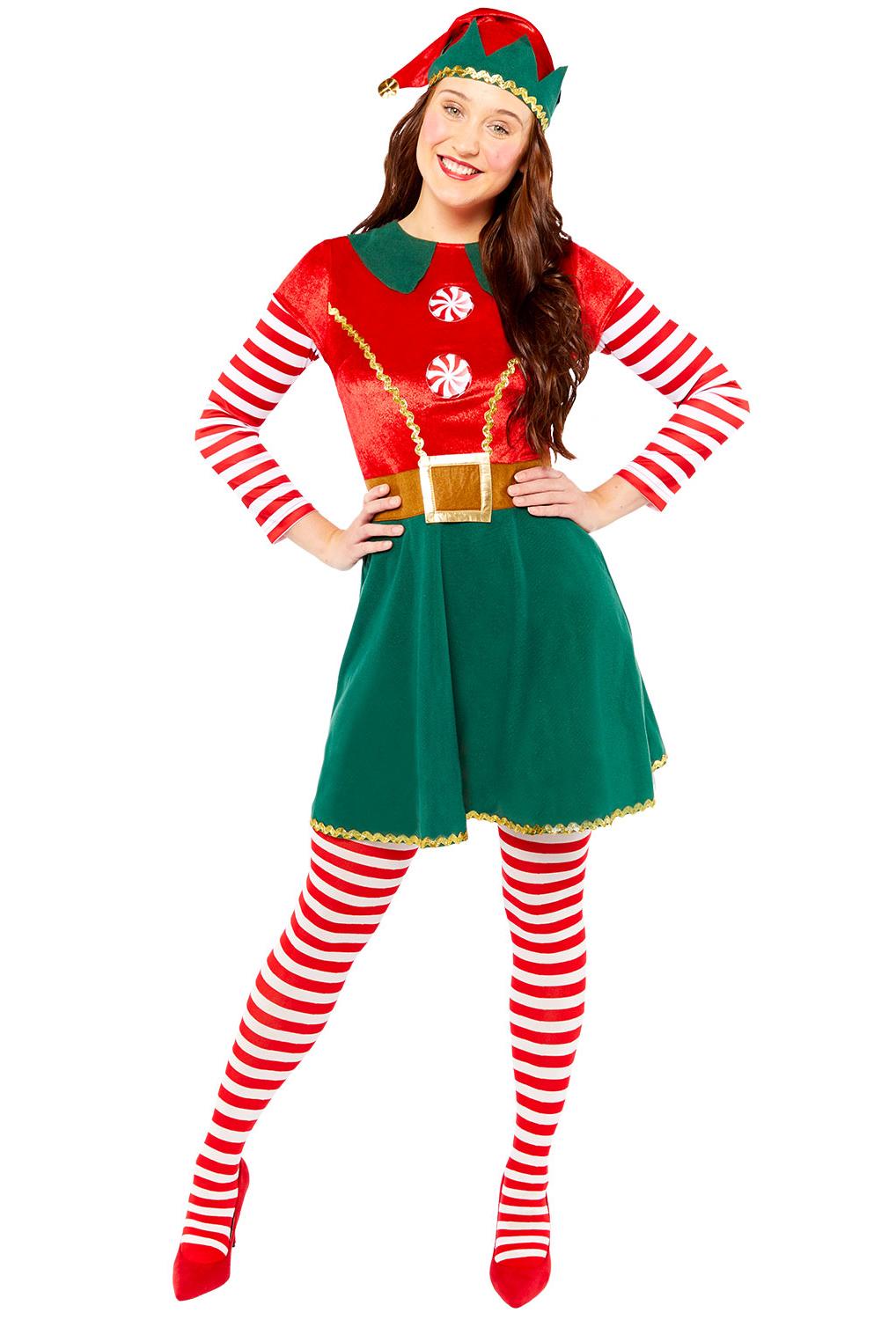 Deluxe Elf Lady Costume