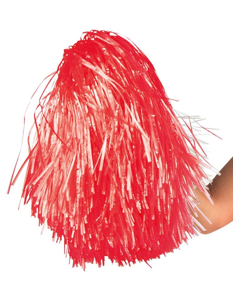  Red Pom Poms