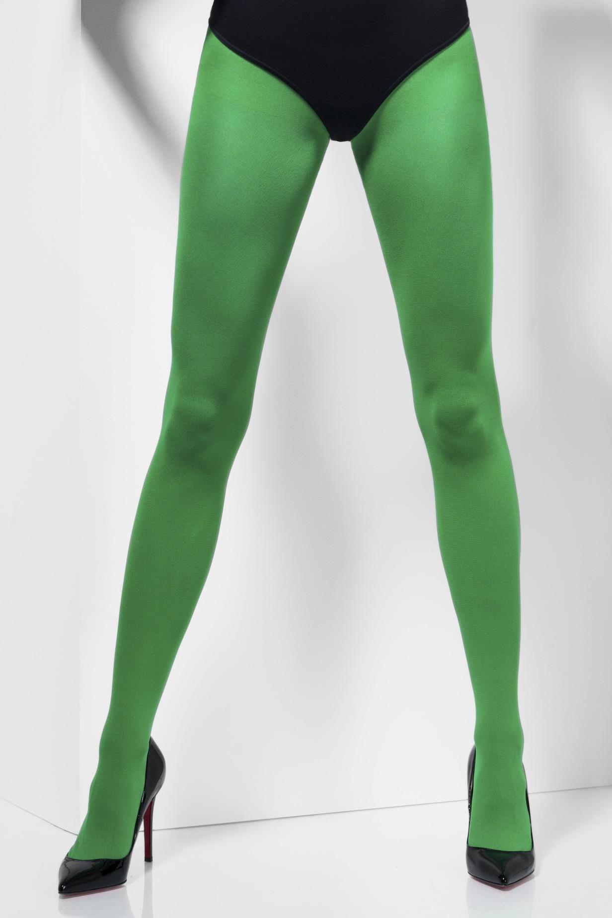 Opaque Tights Green
