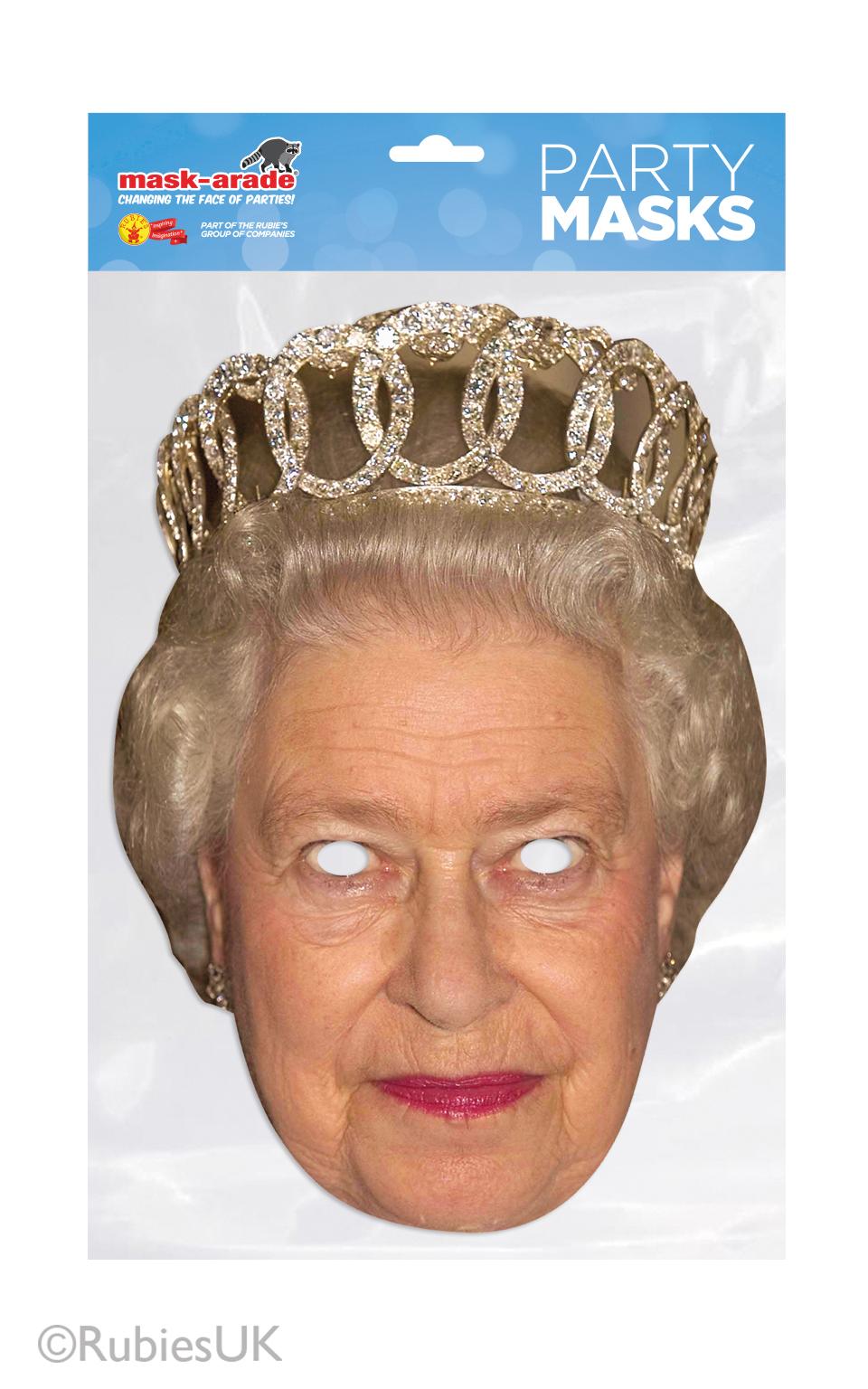 Queen Elizabeth Mask