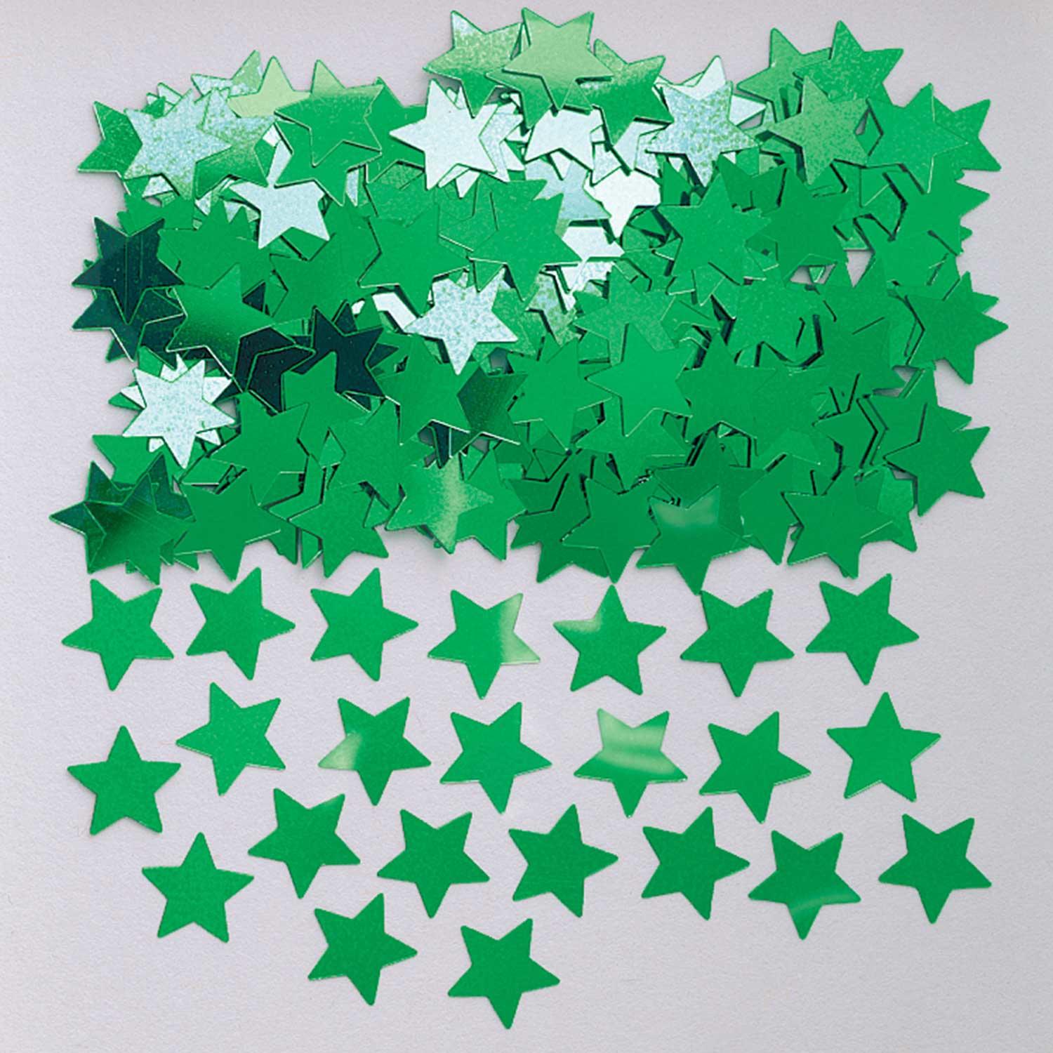 Metallic Confetti Stardust Green
