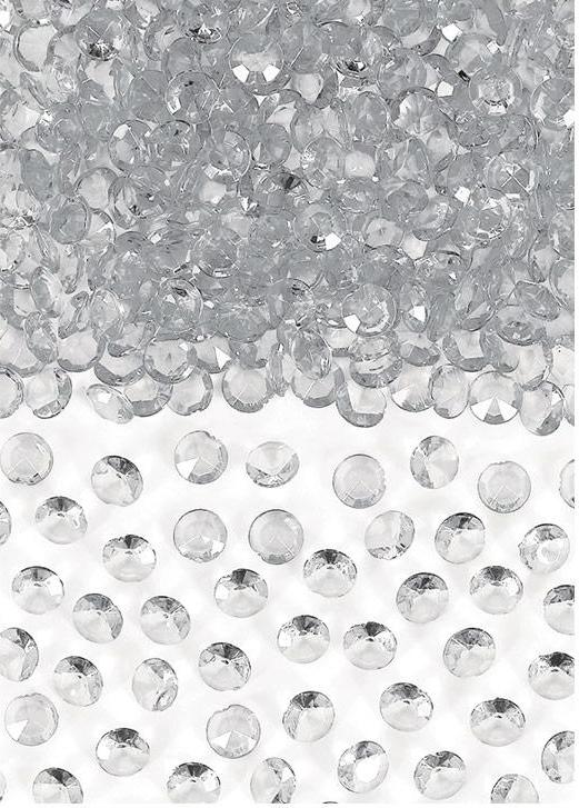 Confetti Gems Silver
