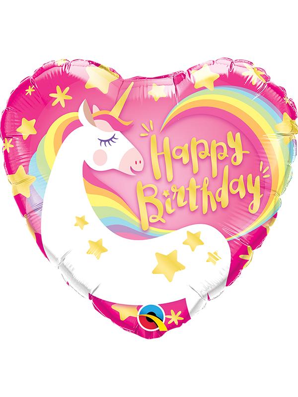 Foil Balloon Birthday Magical Unicorn