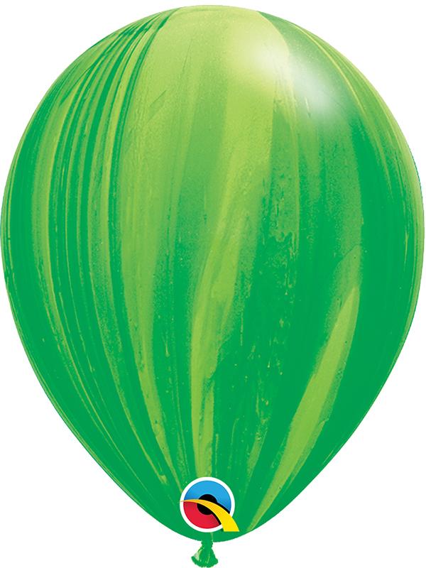 SuperAgate Latex Balloons Green