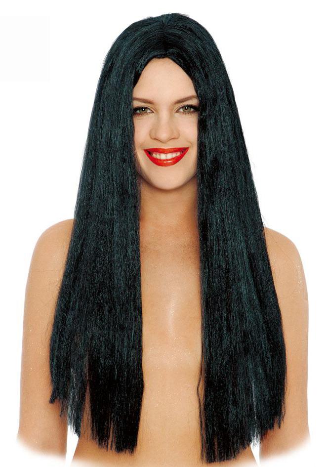 Halloween Long Wig Black