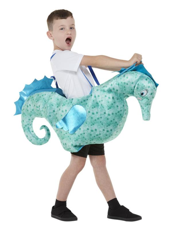 Kids Ride-in Sea Horse Costume