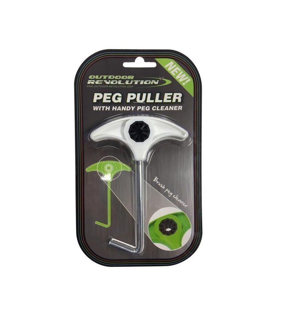 outdoor revolution peg puller with cleaner