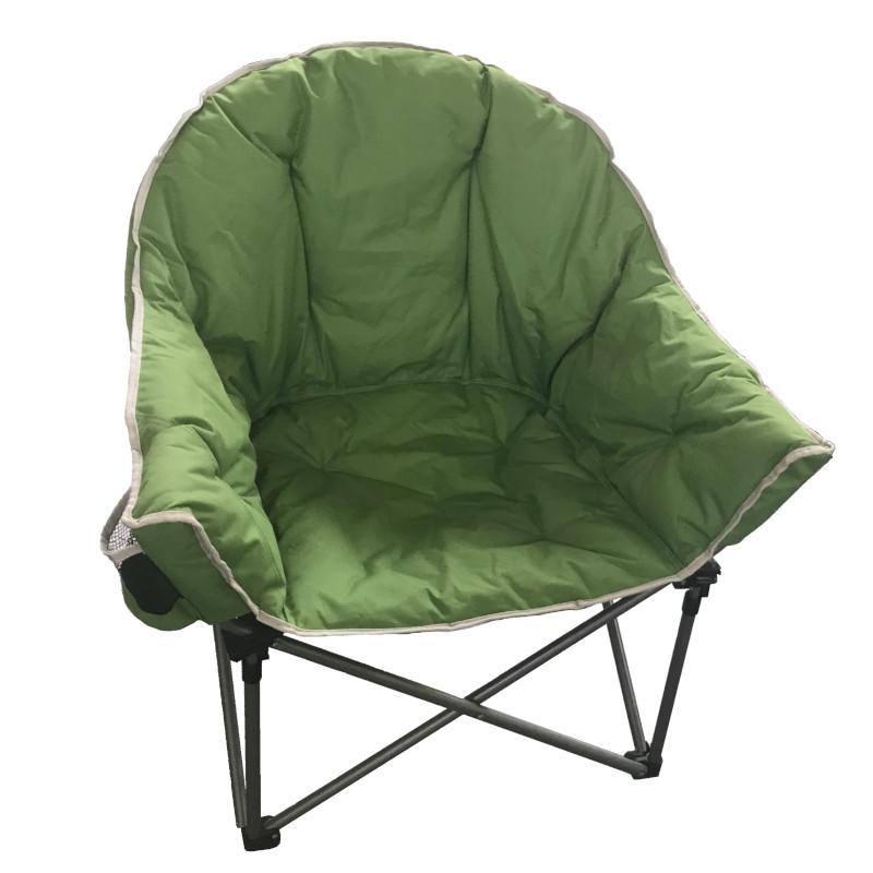 TC6167 crusader  comfort camping chair with carry bag green