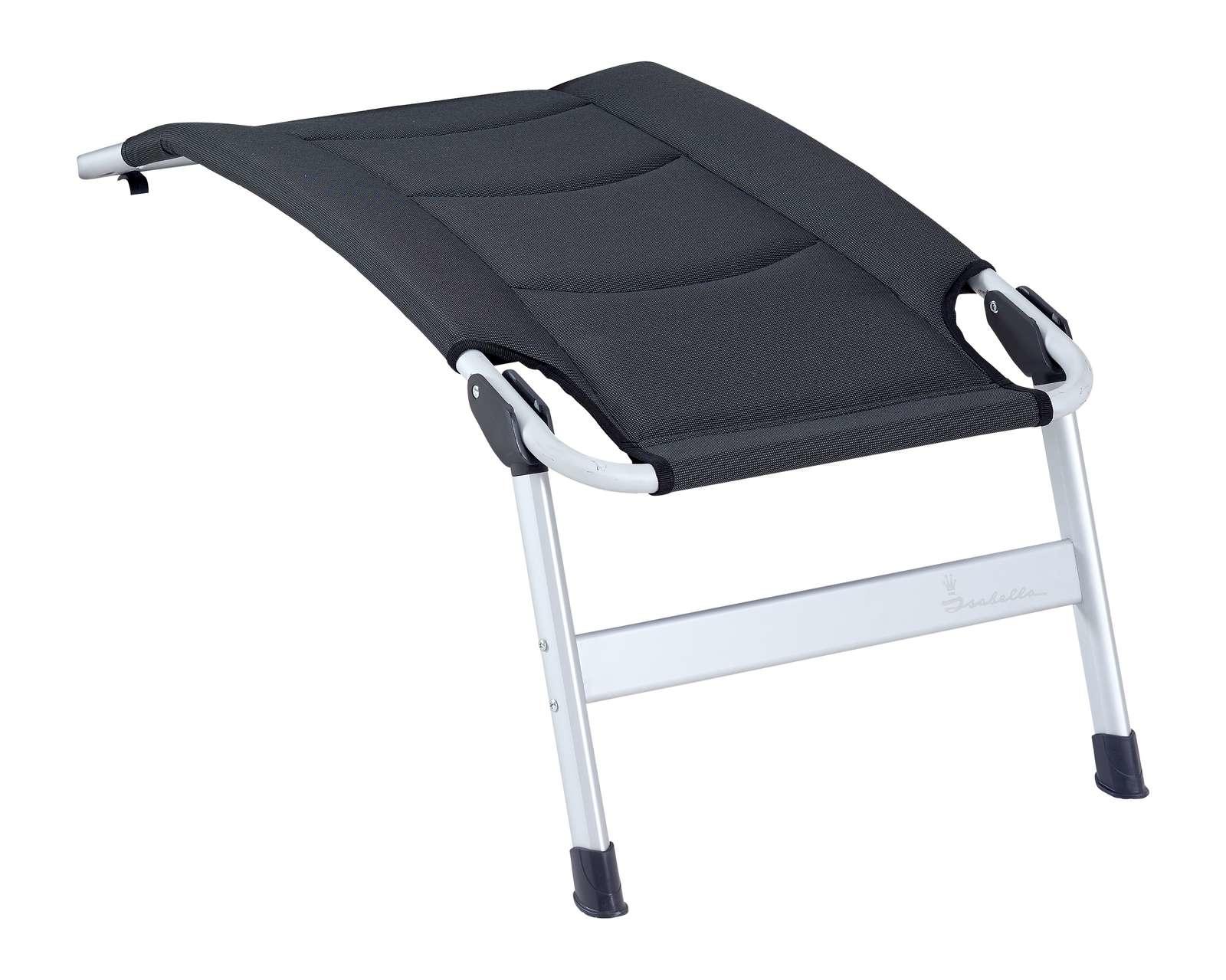 isabella footrest for camping chair - dark grey