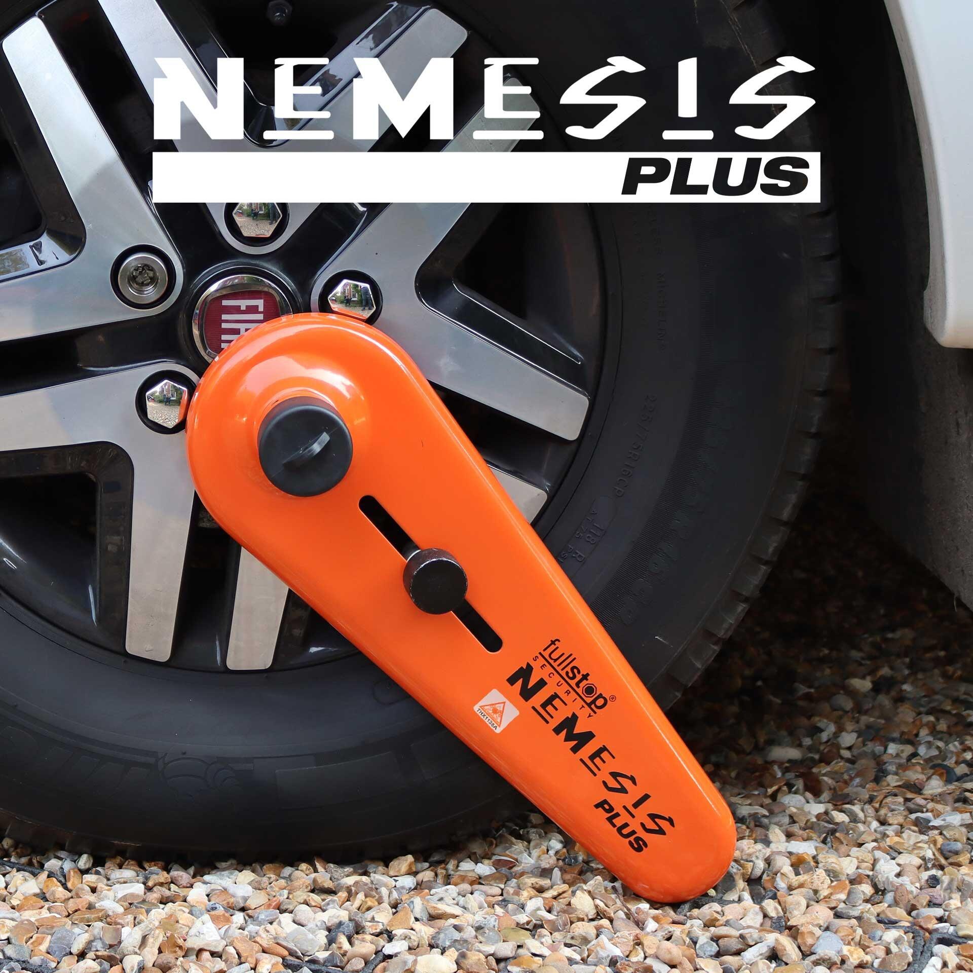 fullstop security nemesis plus wheel lock