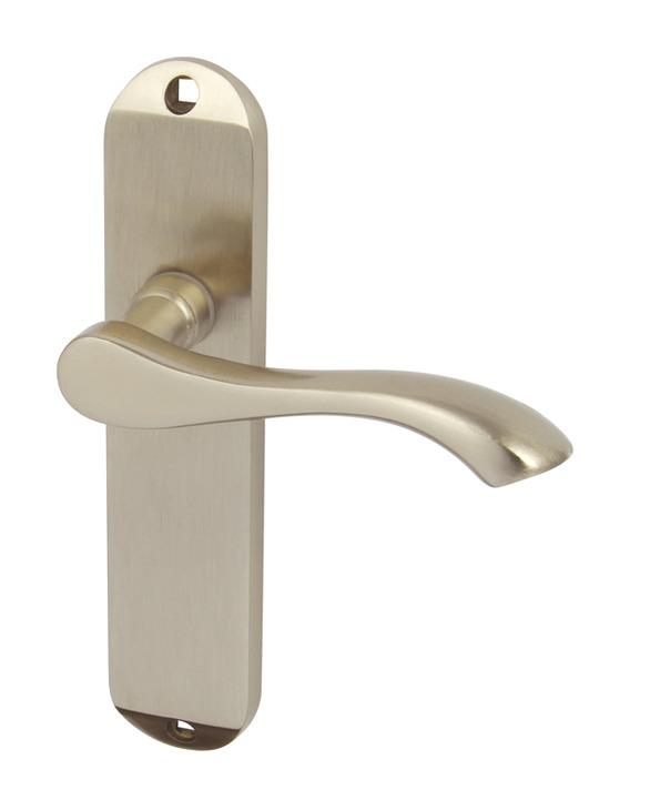 Welford, Latch Lever Handle On Backplate, Zinc Alloy