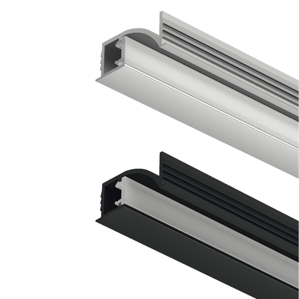 Loox 1107 Aluminium Profile, Recess Mounting, 11 X 23.5 Mm, For Led ...