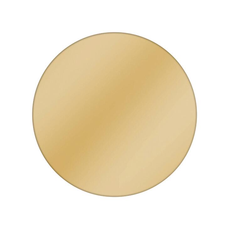 Polished brass plated