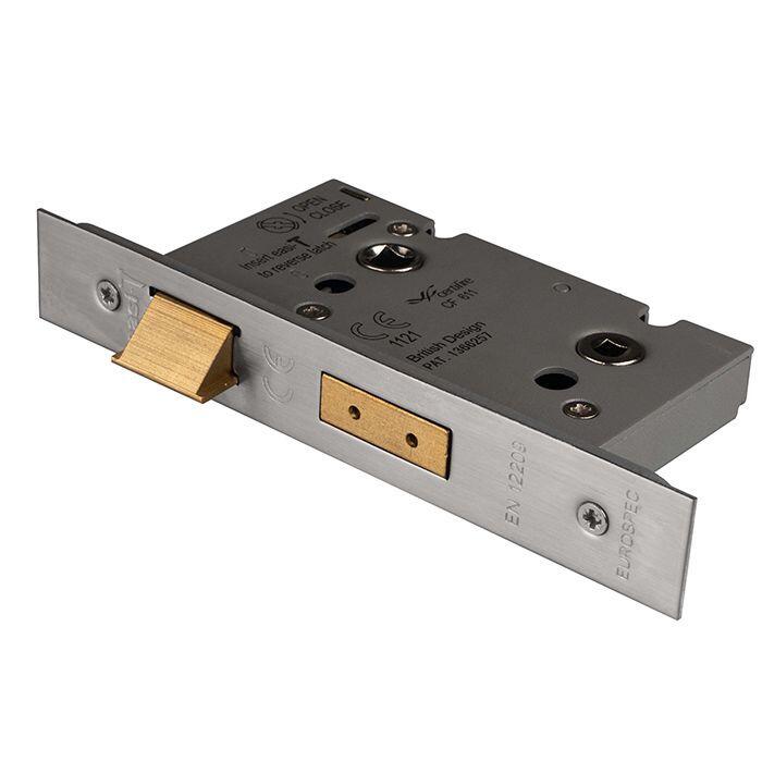 Bathroom Lock, Architectural, 66 / 76 Mm, British Standard, Ce, Fr30/60 ...