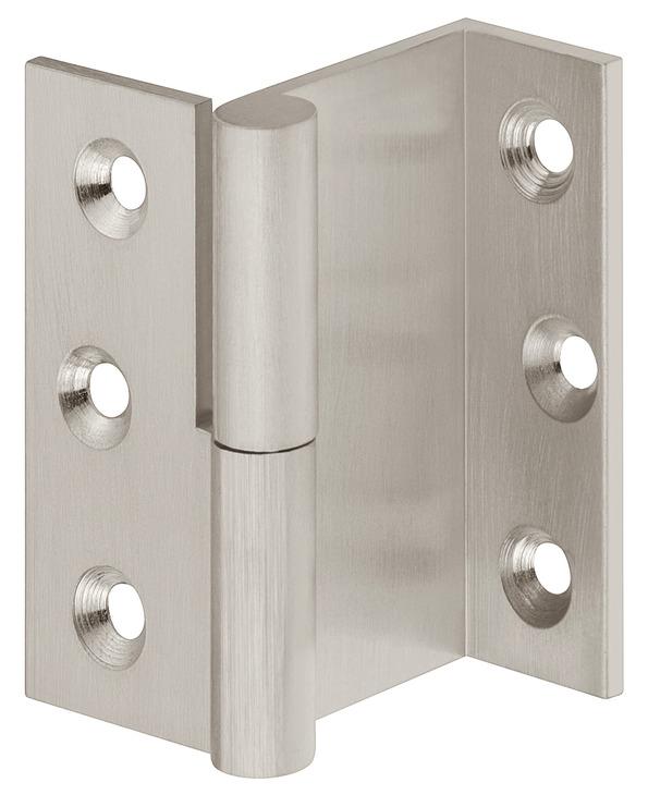 Pack Stainless Steel Door Hinges Heavy Duty Hinges Material Thickness 3.0mm  Stainless Steel Hinge Connector (silver)