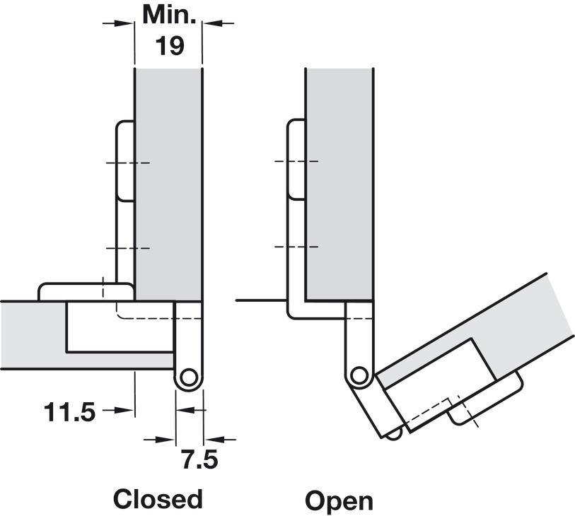 Hafele Hinge Cad Matttroy