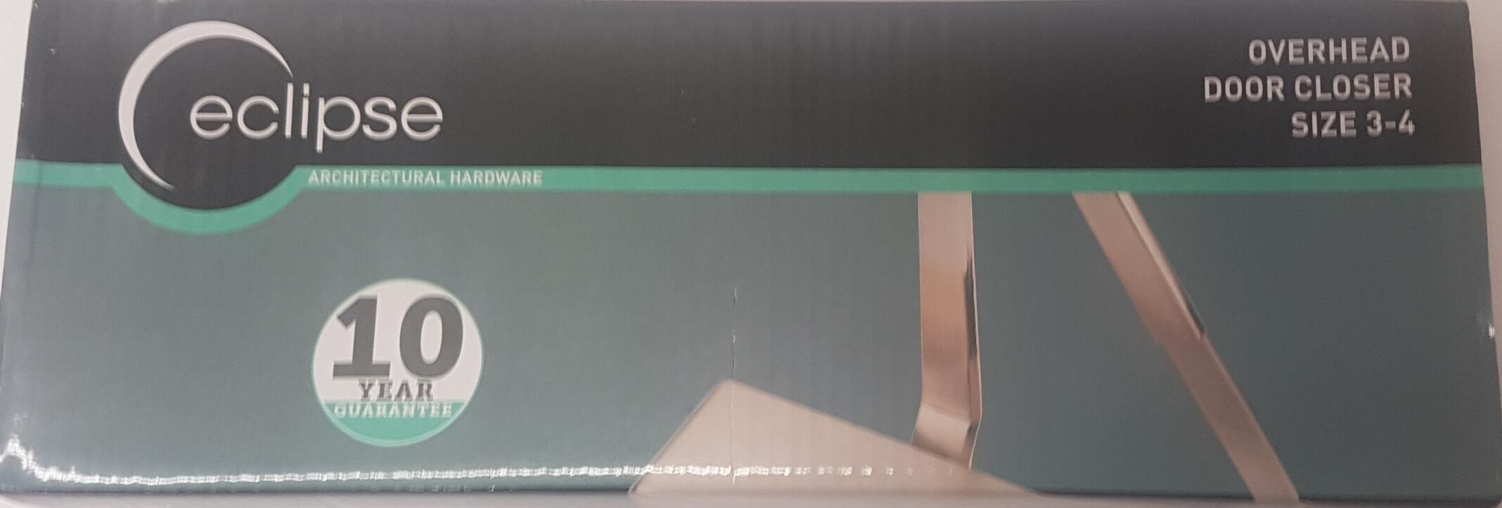 Door Closer 93 Series Complete With Cover, Fire Rated, Size 2-4, Bc/Da ...