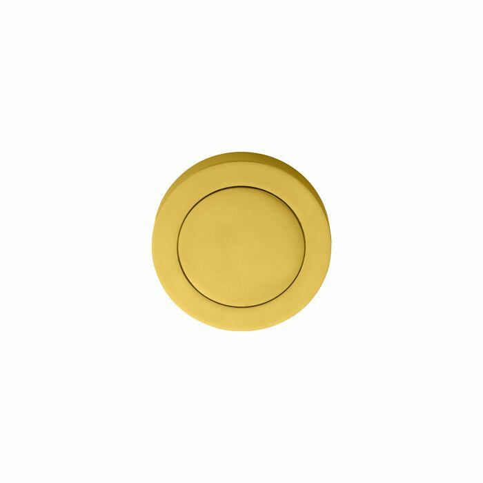 Round Escutcheon, Blank, 50 X 10 Mm, Solid Brass