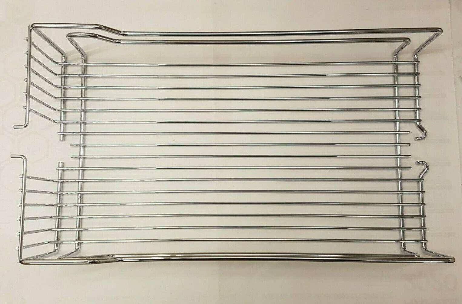 Chrome Larder basket for 300mm cabinets