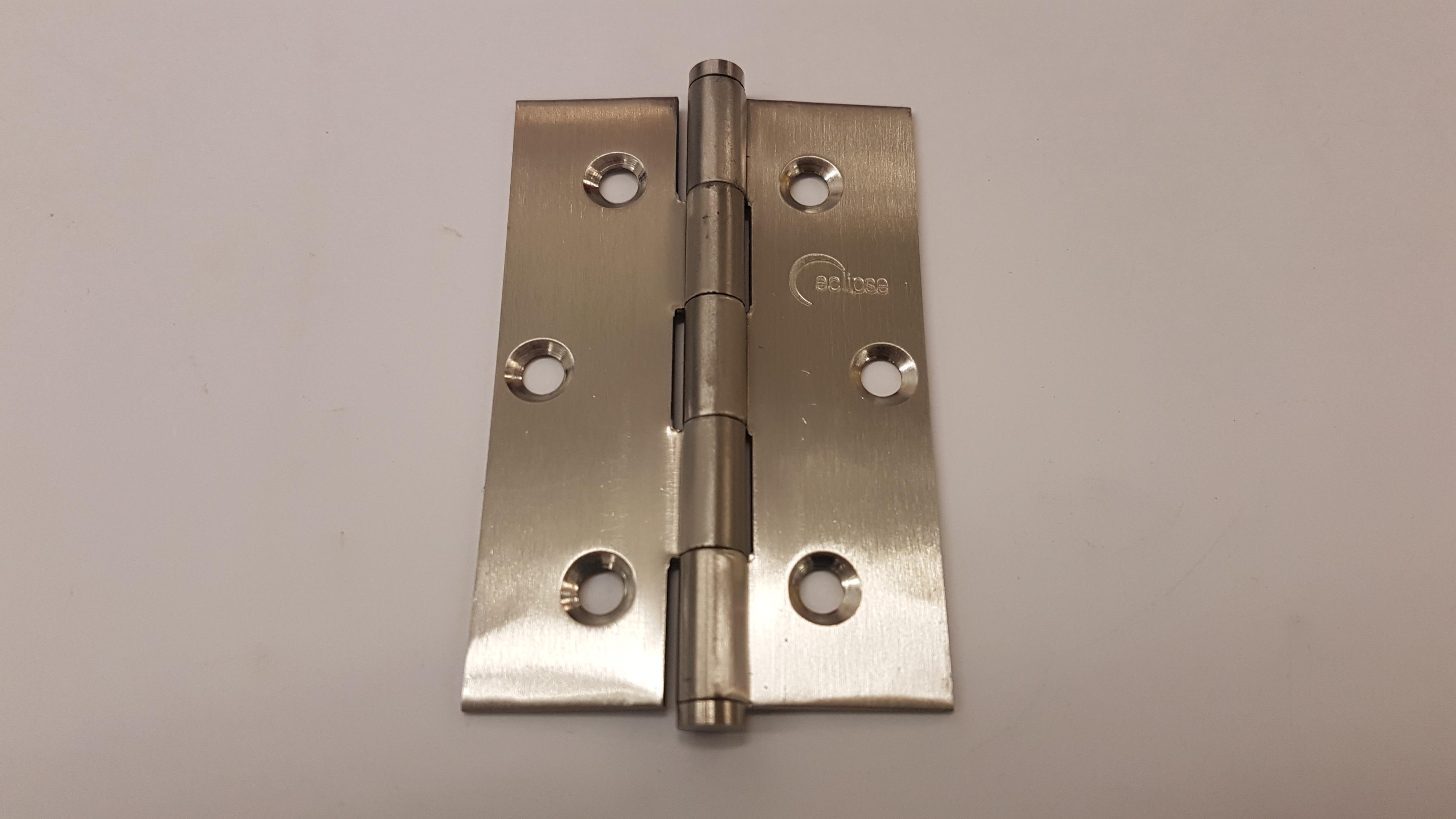 Eclipse Stainless Slim Steel Plain Bearing Hinge 76x51x2mm/Pair(14838)