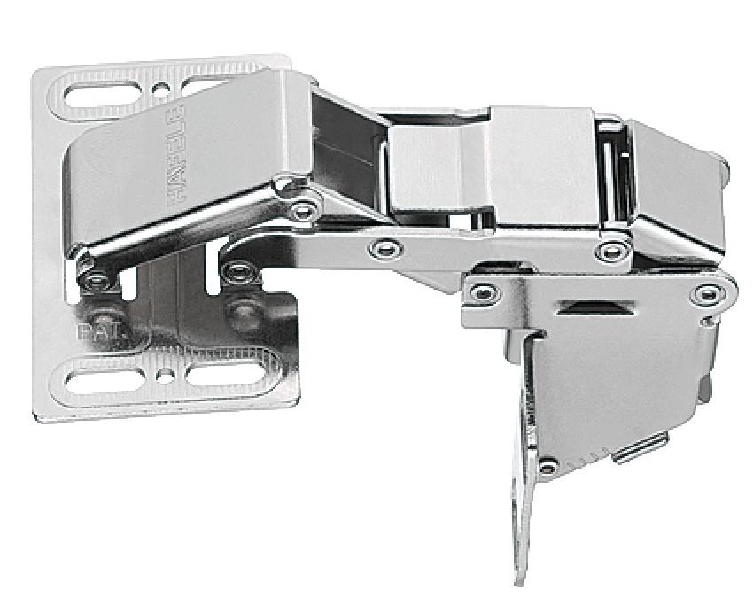 Swing Up Flap Hinge, For Mounting With Panel, Opening Angle 90 Degree
