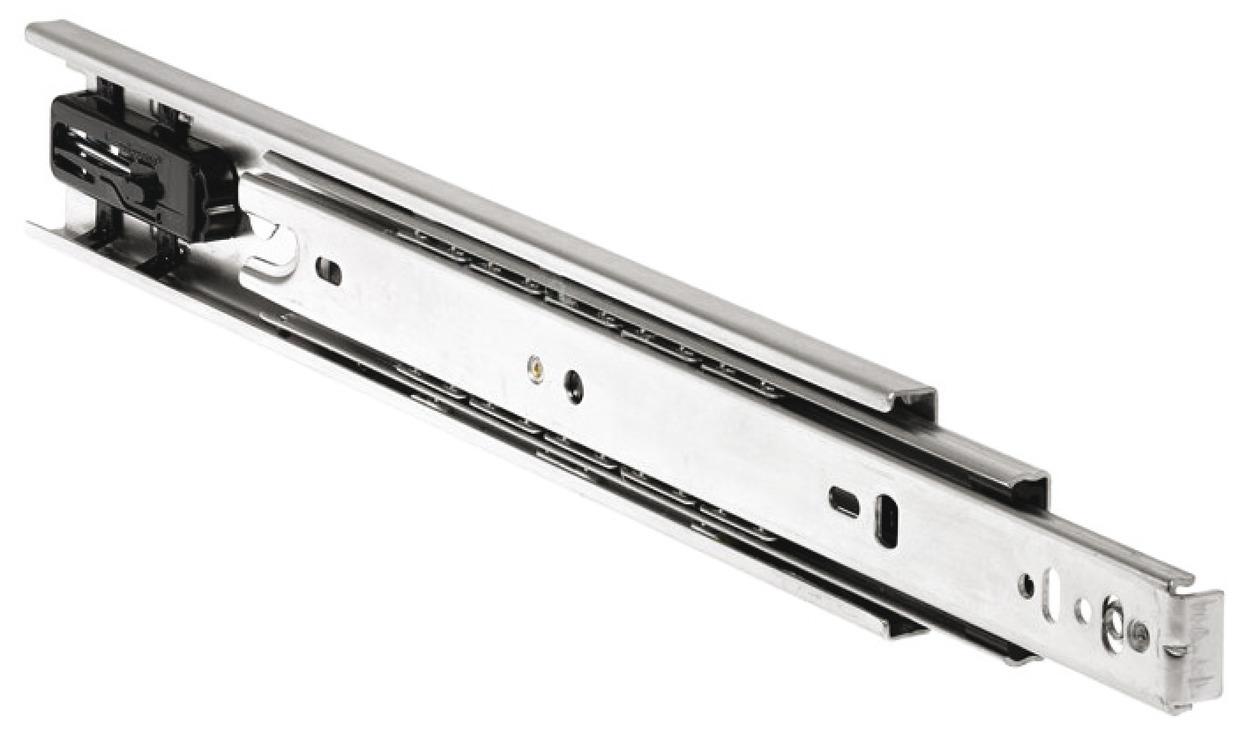 Ball Bearing Drawer Runners, Full Extension, Load Capacity 4245 Kg