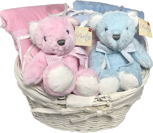 Sing a Song Twins baby gift basket set