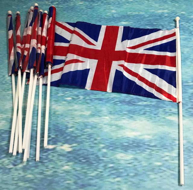 Union Jack Fabric Flags
