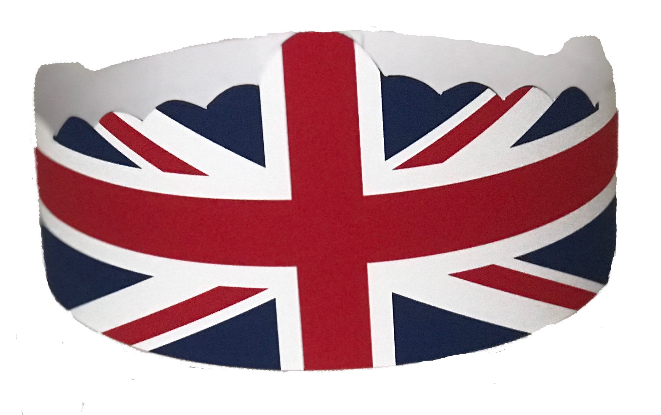 Union Jack Card Crowns Headwear