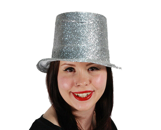 Silver hat on sale