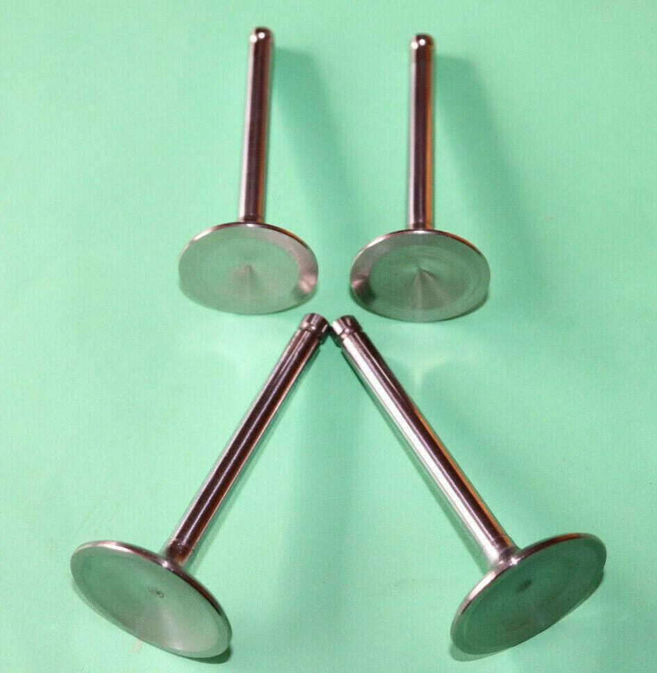 BSA A65 LATE TWINS SET OF INLET AND EXHAUST VALVES 680665 680663 1966 ON