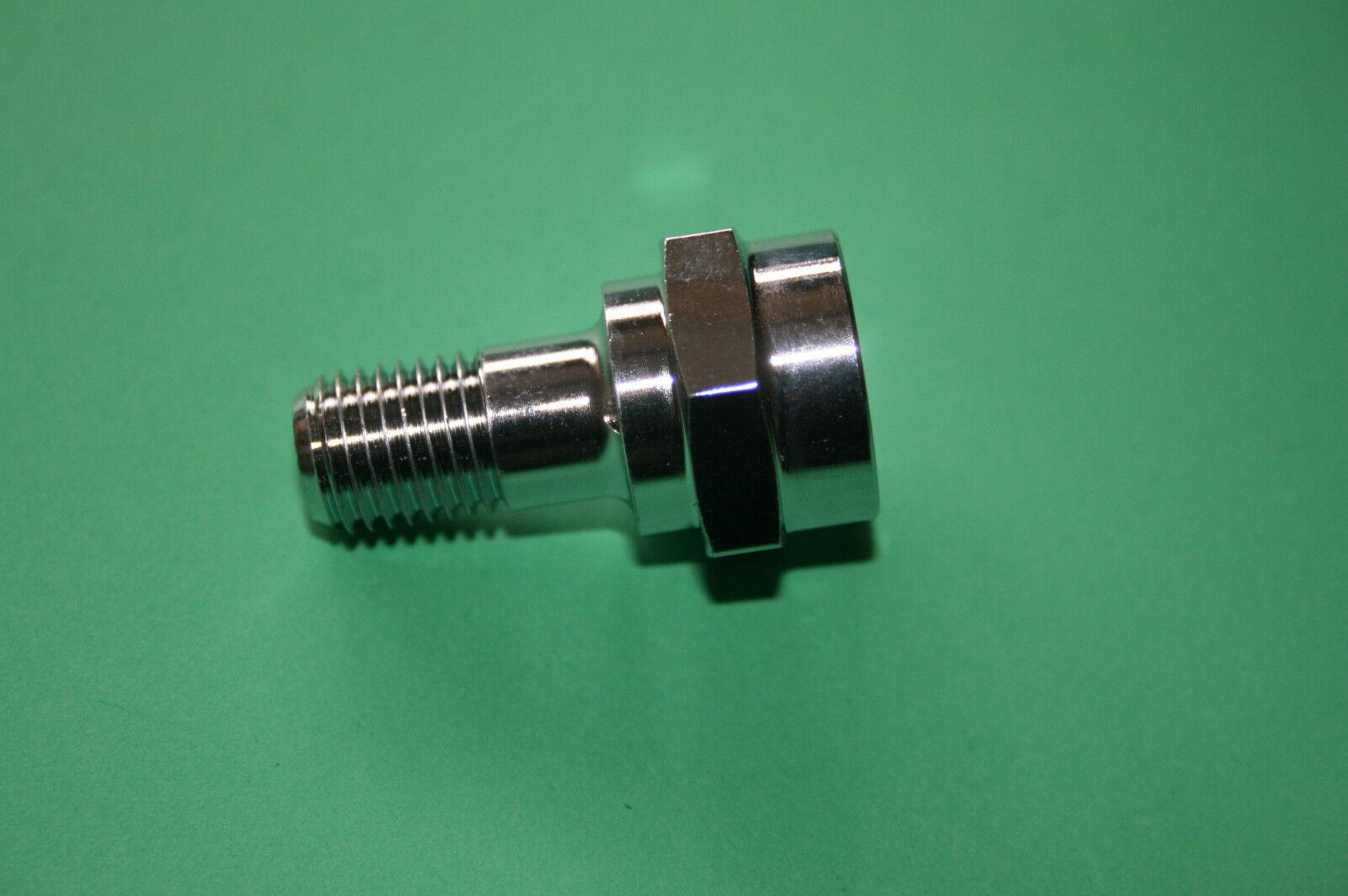 AMAL MONOBLOC 375 376 389 CHROME JET HOLDER BODY BSA TRIUMPH NORTON AJS