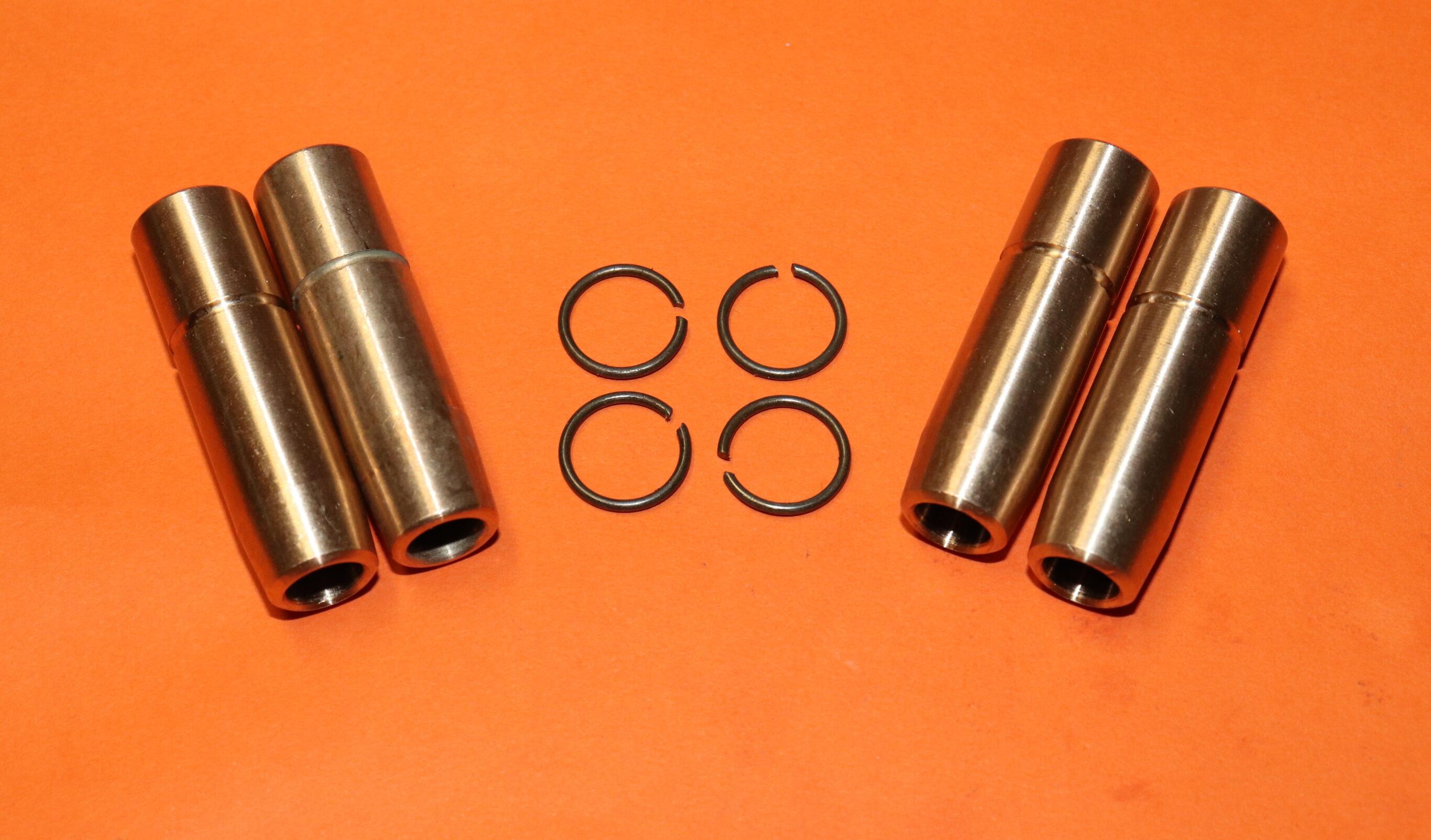 TRIUMPH TIGER 90 T100 T100C T100S BRONZE VALVE GUIDE SET G461PB E6301 ...