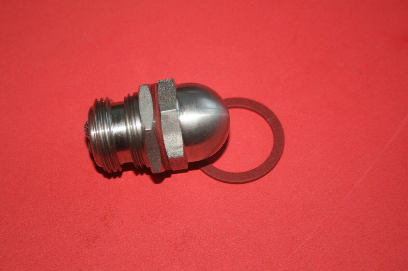 713447 TRIUMPH OIL PRESSURE VALVE NEW T120 T140 stainless