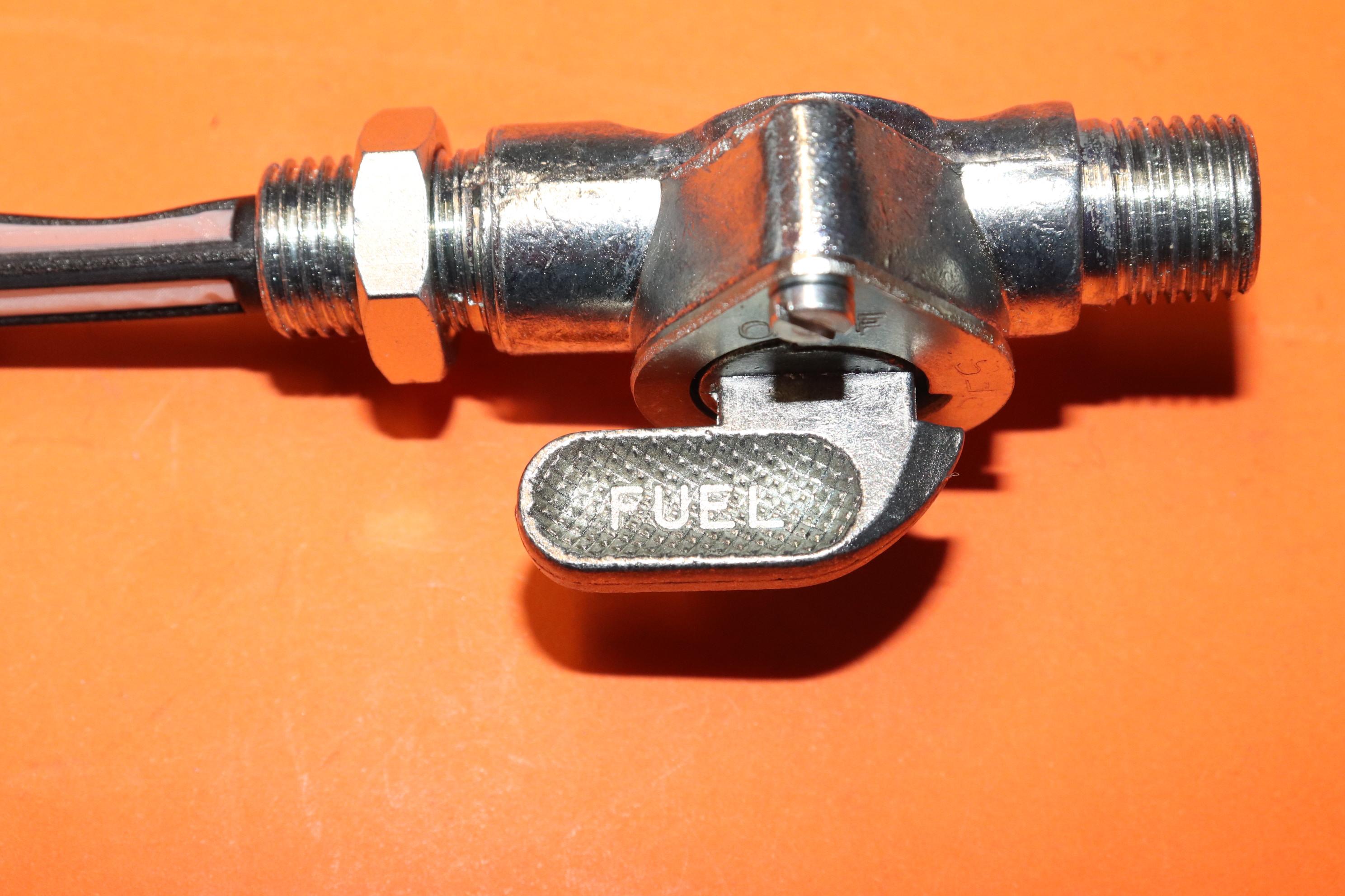 thumbnail image 2 of Pair Of Emgo 1/4 BSP Petrol Taps – Main & Reserve – Ethanol Resistant For Triumph BSA 83-2800/1 2 of 6