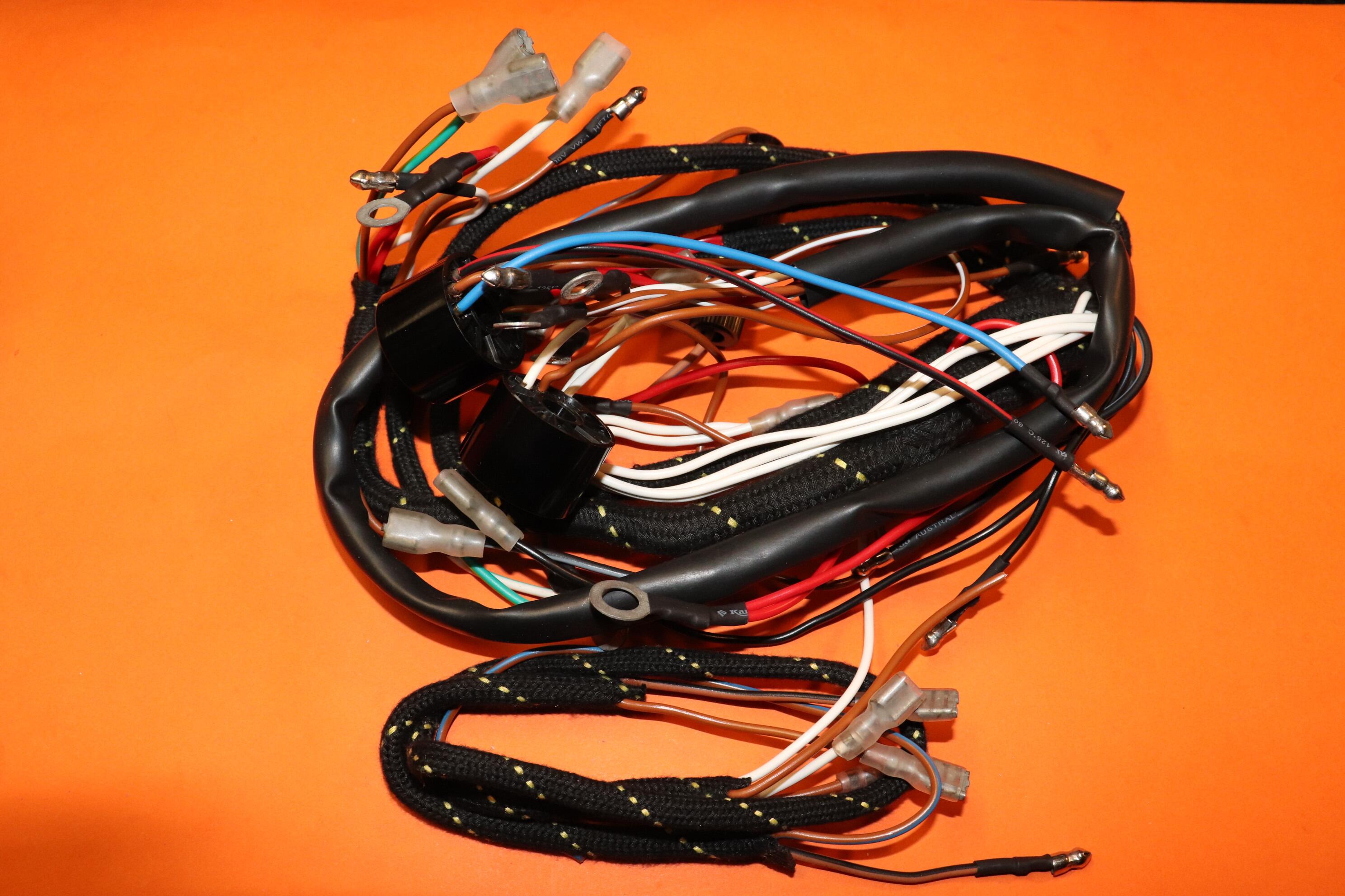 TRIUMPH 3TA 5TA WIRING LOOM NACELLE WITH 88SA IGN AND LIGHT SWITCHES