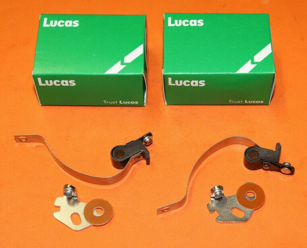 Lucas 2X Condenser Set For Triumph 3TA T90 5TA T120 4CA - Points Condensers 425377 1963-67