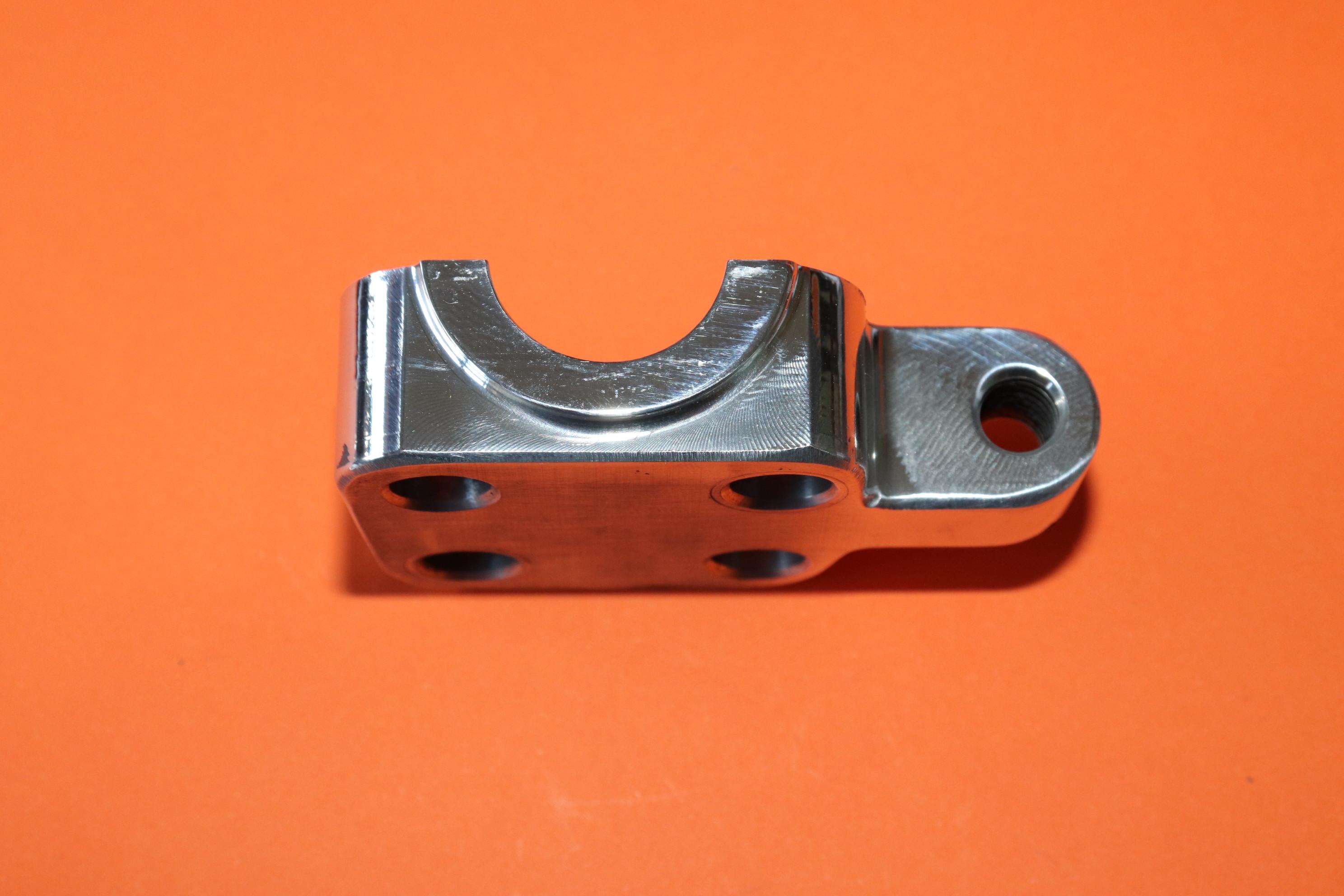 T120V, T140, T150, T160, TR7 FORK AXLE CAPS 97-4456 97-4457 BILLET
