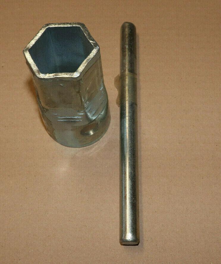 TRIUMPH TIGER CUB T20 GEARBOX SPROCKET NUT TUBE BOX SPANNER