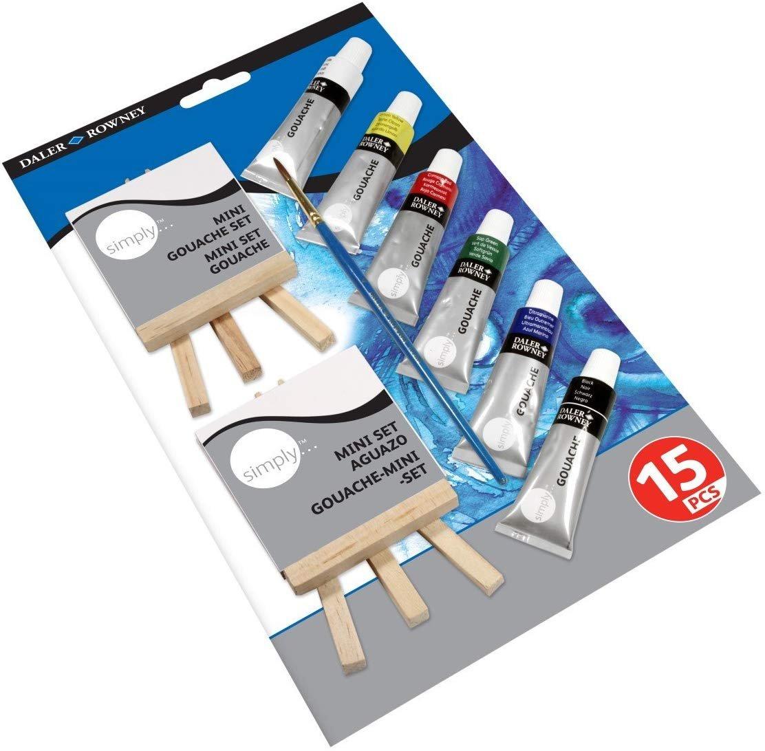 Daler Rowney Simply Mini Canvas and Easel Set 