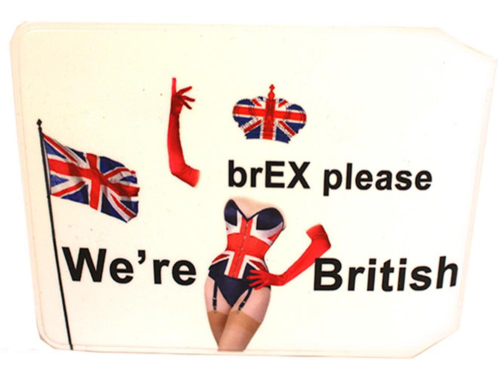 Brex Please we're British Wallet One Half