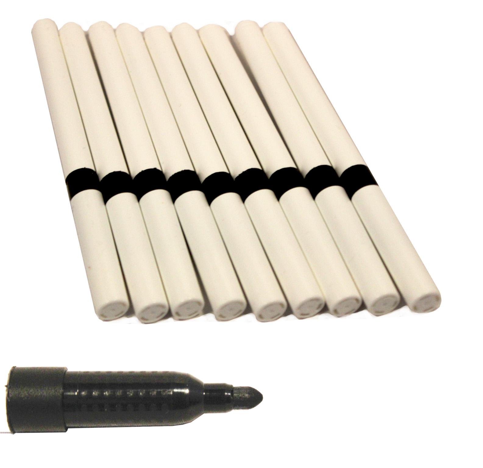 Black whiteboard drywipe pens